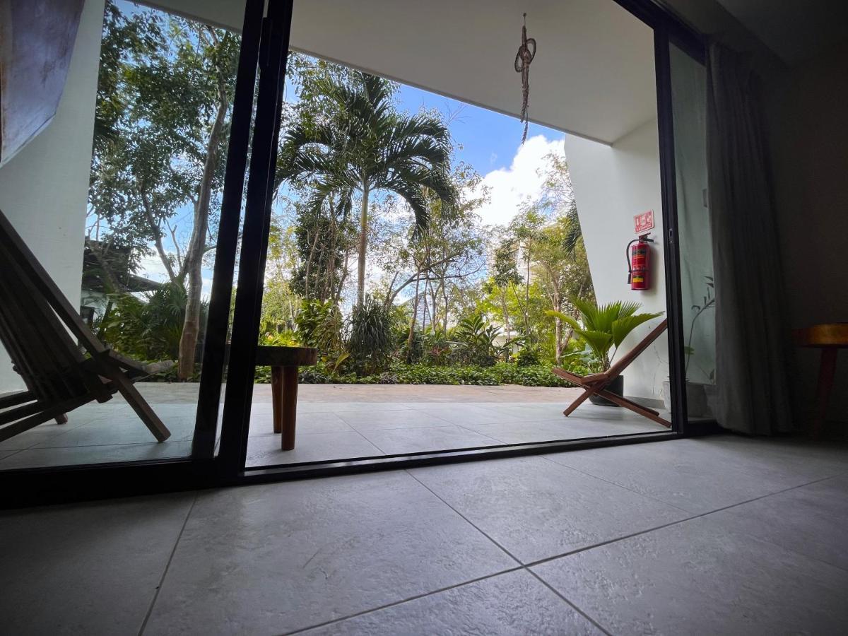 Condo Jungle Apartment & Private Patio Tulum Exterior foto